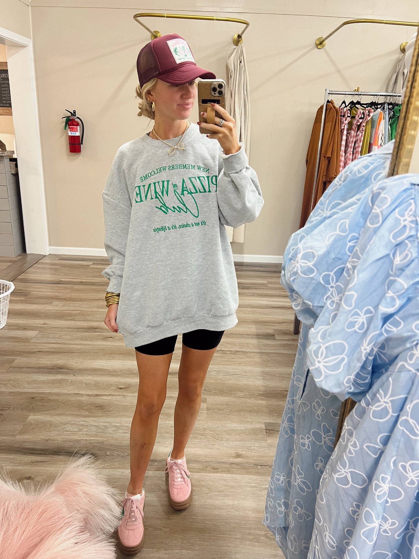 Pizza and Wine Club Sweatshirt